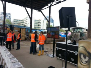 S21 Baustelle Kundenevent